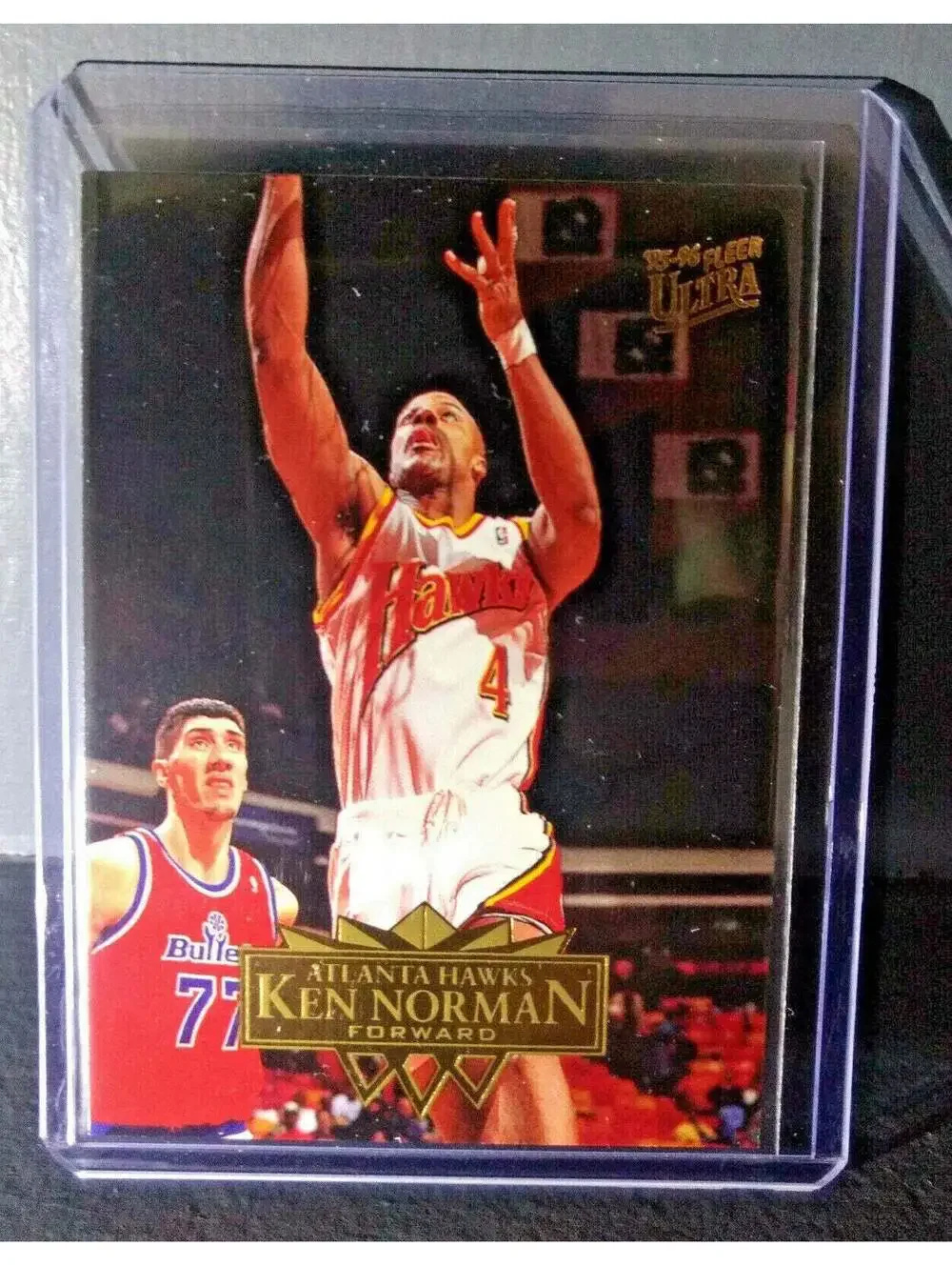 1995-96 Ken Norman Fleer Ultra #6 Basketball Card